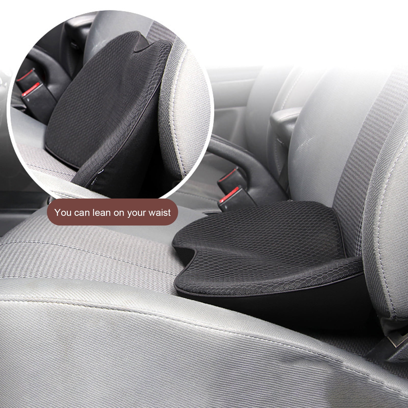 Hadanceo Car Seat Cushion Relieve Back Pain Enhance Driving Experience Seat Cushion for Long distance Travel Comfort Walmart