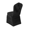 thumbnail image 1 of Hadanceo Chair Cover High Elastic Integrated Decorative Polyester Ruched Design Dining Chair Protector Cover, 1 of 5