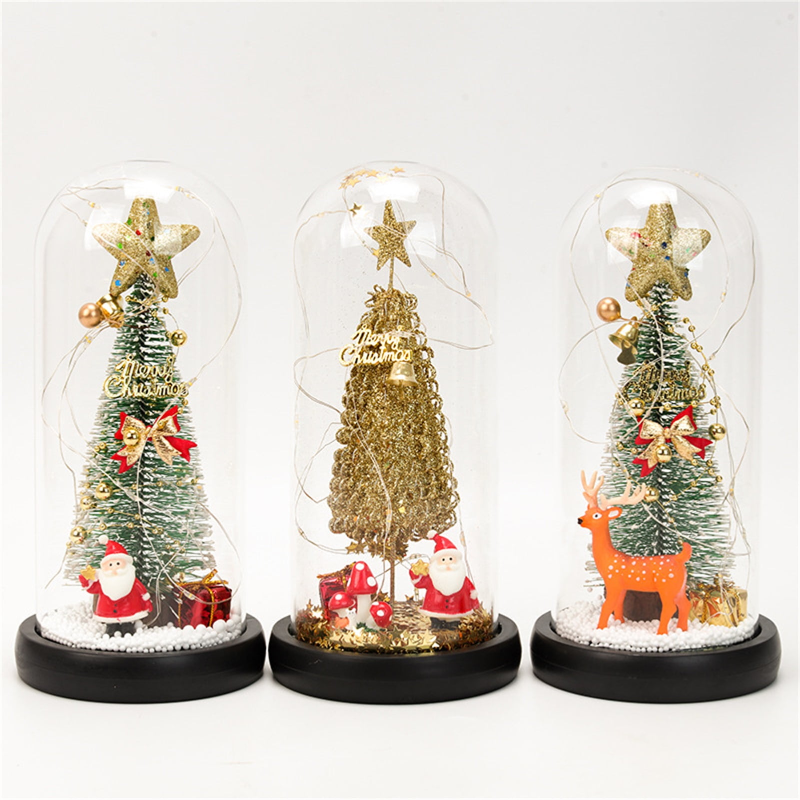 Hadanceo Christmas Tree Gifts Charming Exquisite Elegant Mini Christmas