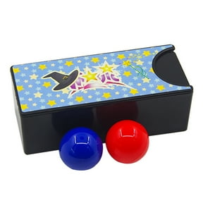 Hadanceo Creative Changeable Magic Box Prop Turning Red to Blue Ball Kids Adult Trick Toy