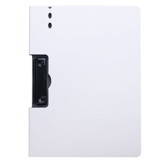 Hadanceo File Folder Thick Smooth Open-close Moisture-proof Horizontal/Vertical Style A4 Portable Memo Clip Board Stationery Organizer Office Supplies