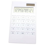 Hadanceo Mini Calculator LCD Screen Adjustable Height Compact Size Easy to Read Large Display 12 Digits Large Display Desktop Calculator Office Supplies