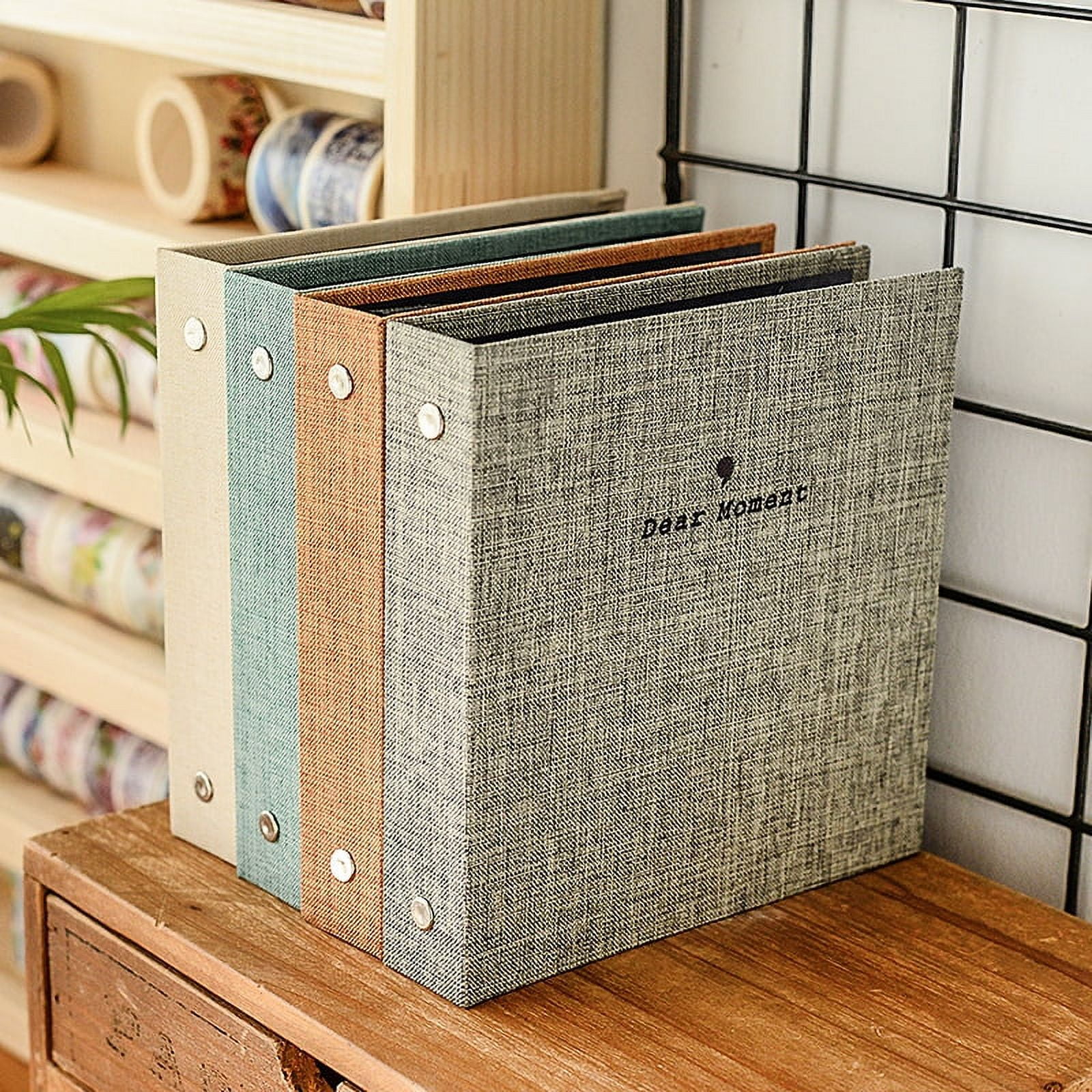 Cow Print Loose Leaf Album Collection Craft Organizers And Storage Cabinet