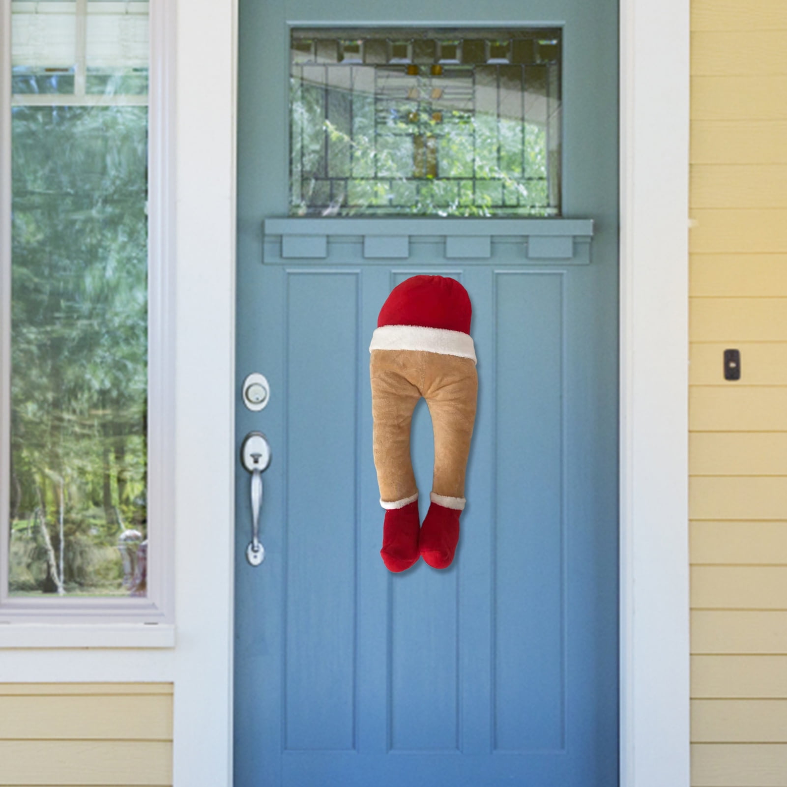 Hadanceo Stuffed Leg Decor Stuck Shape Easy to Bend Fabric Merry