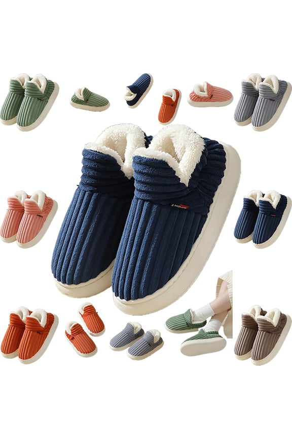 Hadanceo Sunshine Cloud Slippers, Cozy Fuzzy Plush Slipper, Casual Warm Cotton Boots Home Shoes