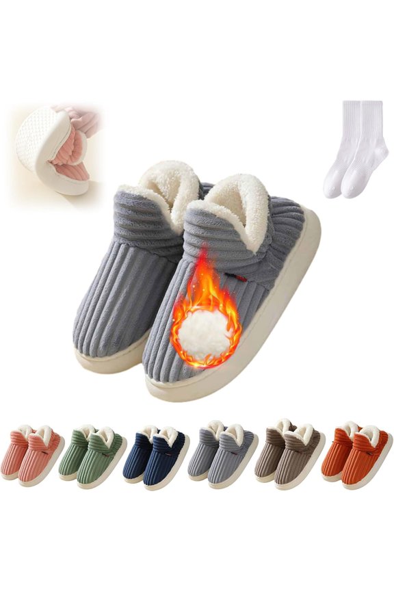Hadanceo Sunshine Cloud Slippers, Cozy Indoor Outdoor Comfort Footwear with Warm Fuzzy Lining, Plush House Slippers with Non-Slip Sole for Women and Men