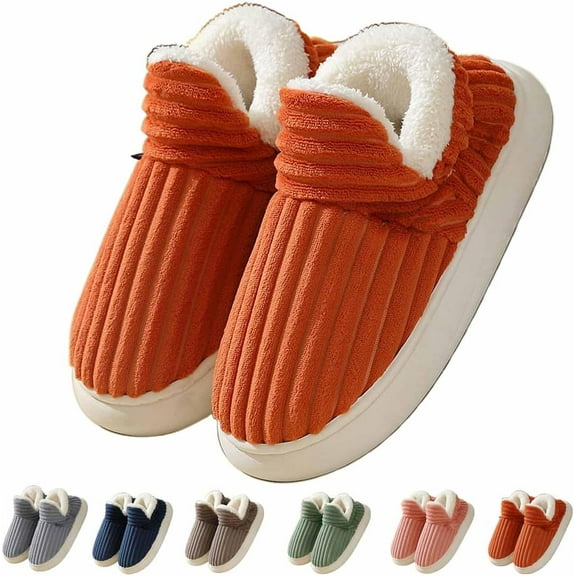 Hadanceo Sunshine Cloud Slippers, Hadanceo Thickened Plush Slipper, Casual Warm Cotton Boots Home Shoes
