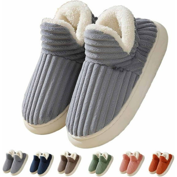Hadanceo Sunshine Cloud Slippers, Hadanceo Thickened Plush Slipper, Casual Warm Cotton Boots Home Shoes