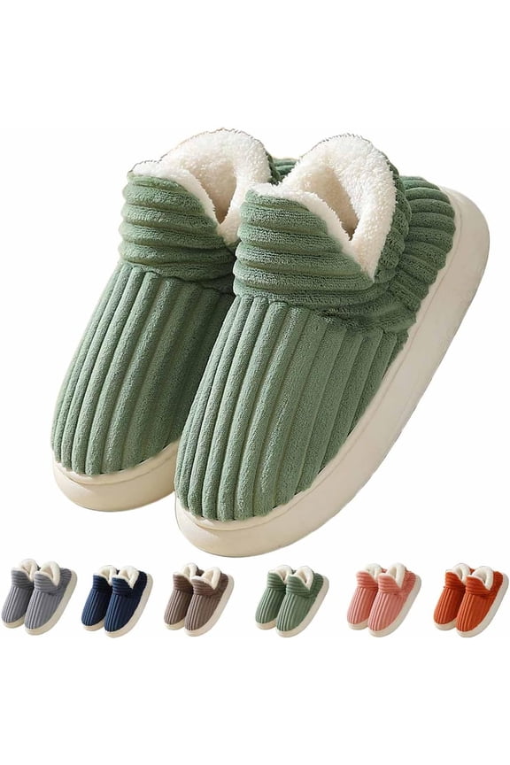 Hadanceo Sunshine Cloud Slippers, Hadanceo Thickened Plush Slipper, Casual Warm Cotton Boots Home Shoes