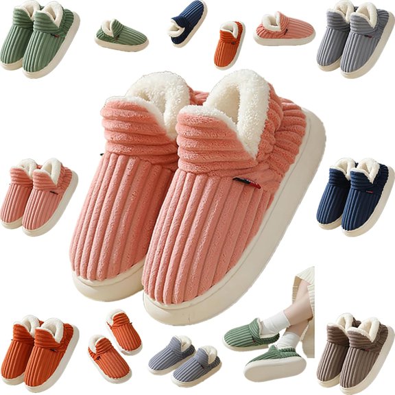 Hadanceo Sunshine Cloud Slippers, Plush House Shoes with Non-Slip Sole, Cozy Indoor Outdoor Comfort Footwear for Women and Men