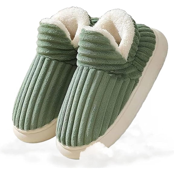 Hadanceo Sunshine Cloud Slippers, Warm Soft Non Slip Winter House Shoes, Plush Fleece Lining - Cozy Indoor House Shoes for Men and Women