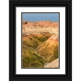 thumbnail image 1 of Haddad, Sheila 13x18 Black Ornate Wood Framed with Double Matting Museum Art Print Titled - The grassy valley with dry creek is fed by the run off of the hoodoos lining the side, 1 of 4