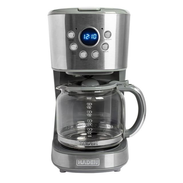 Coffee Machine Advertisements Haden 12 Cup Programmable Drip Coffee Maker with Auto Shut-Off ...