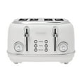 thumbnail image 1 of Haden Chelsea Stainless Steel 4 Slice Toaster w/Extra Wide Slots, Ivory, 1 of 9