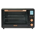 thumbnail image 1 of Haden Countertop 6 Slice Toaster Oven Air Fryer for Kitchen, Black/Copper, 1 of 2