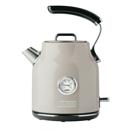 Haden - Dorset 1.7L  Electric Kettle  Stainless Steel with Auto Shut -Off - Putty
