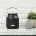 thumbnail image 1 of Haden Heritage 1.7 Liter Stainless Steel Electric Kettle, Black / Chrome - 75095, 1 of 11