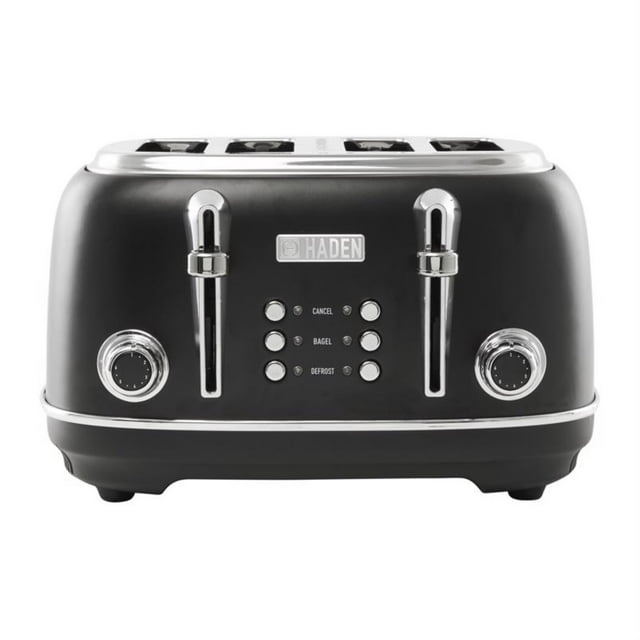 TOSTR SS BLK 1500W 4SLOT (Pack of 1)