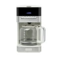 thumbnail image 1 of Haden Quintessential 12 Cup Programmable Digital Coffee Maker, Ivory/Chrome, 1 of 10