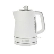 Haden Starbeck 1.7L Stainless Steel Electric Water Kettle, White & Chrome