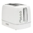 thumbnail image 1 of Haden Starbeck 2 Slice Wide Slot Stainless Steel Toaster, White & Chrome, 1 of 12
