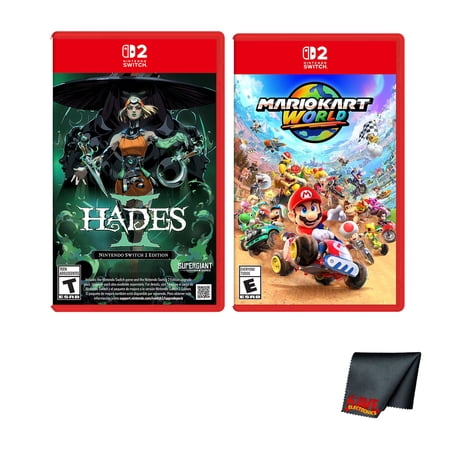 Hades II + Nintendo Mario Kart World for Switch 2 + Cleaning Cloth