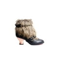 thumbnail image 1 of Hades Shoes H-ELEN Animal friendly fur and synthetic leather low boot shoes 7 / Black, 1 of 6