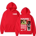 thumbnail image 1 of Hades66 Mera Dye Inspired Retro Hip Hop Hoodie - Unisex Soft Warm Fleece Oversized Streetwear Winter, 1 of 6