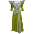 thumbnail image 1 of Hadestown Persephone Green Dress Performance Suit Music Festival Outfit for Women Girls, 1 of 7