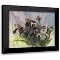 thumbnail image 1 of Hadfield, Clif 14x12 Black Modern Framed Museum Art Print Titled - Hadfield Irises IV, 1 of 5