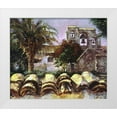 thumbnail image 1 of Hadfield, Clif 30x26 White Modern Wood Framed Museum Art Print Titled - Wall at San Miguel, 1 of 4