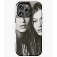thumbnail image 1 of Hadid Sisters Bella and Gigi Models - Popular Phone M97 M4967 Phone Case for iPhone 17 16 15 14 13 12 11 Pro Max, 1 of 2