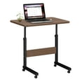 thumbnail image 1 of HadinEEon Adjustable Laptop Desk on Wheels, Bronze, 1 of 7