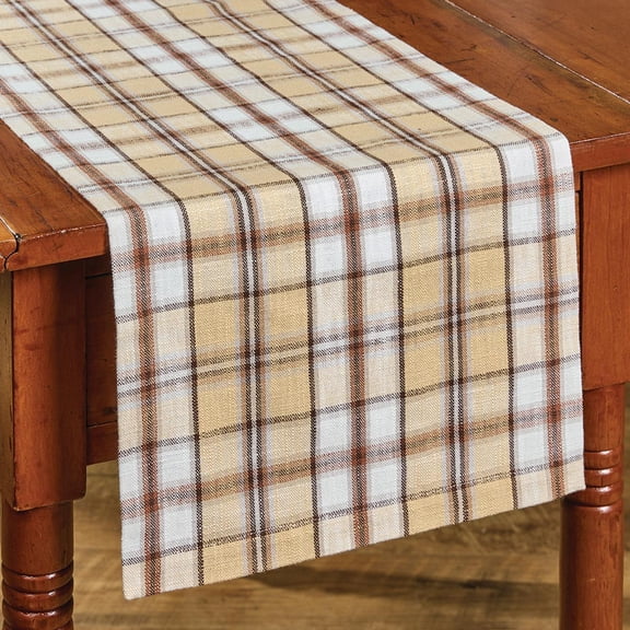 Park Designs Hadley Plaid Table Runner 13" X 36"
