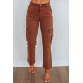 thumbnail image 1 of Hadley Risen Cargo Jeans - Espresso, 1 of 6