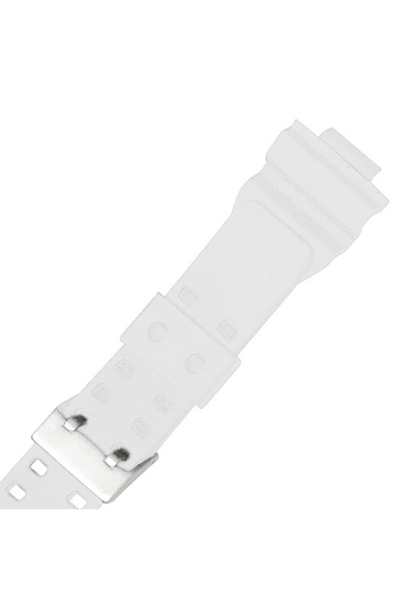 Hadley Roma MS3220 16mm White Polyurethane Mens Diver Watch Band