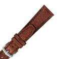 thumbnail image 1 of Hadley Roma MS788 18mm Long Brown  Shrunken Grain Leather Watch Band, 1 of 1