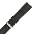 thumbnail image 1 of Hadley Roma MS841 22mm Black Textured Stitched Men Watch Band(Leather), 1 of 1