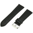 thumbnail image 1 of Hadley-Roma Men's MSM898RA-260 26mm Black Alligator Grain Leather WatchStrap, 1 of 2
