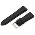 thumbnail image 1 of Hadley-Roma 18mm 'Men's' Silicone Watch Strap, Color:Black (Model: MS3346RA 180), 1 of 3