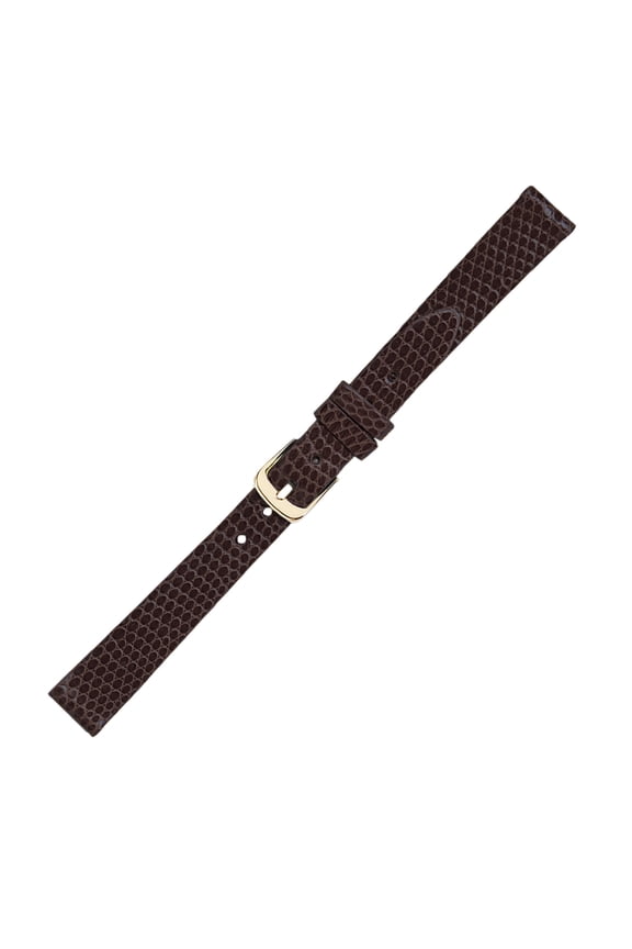 Women's 12mm Leather Watch Strap, Color:Brown (Model: LSL700SB 120)