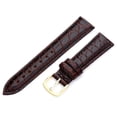 thumbnail image 1 of Hadley-Roma Women's LS-717 11mm Brown Crocodile Grain Watch Strap, 1 of 4