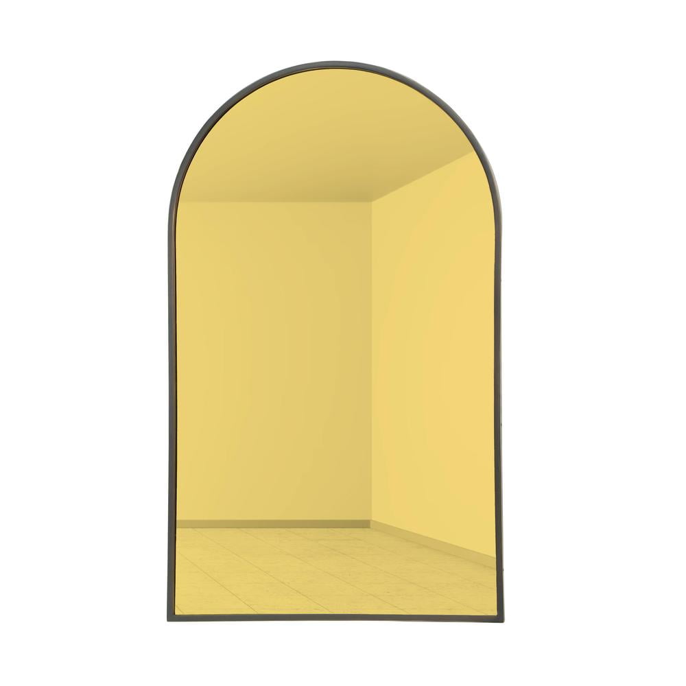 Hadley Arch Gold-Tinted Bronze Accent Mirror