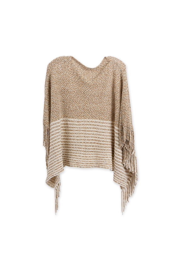 Amber Chenille Poncho