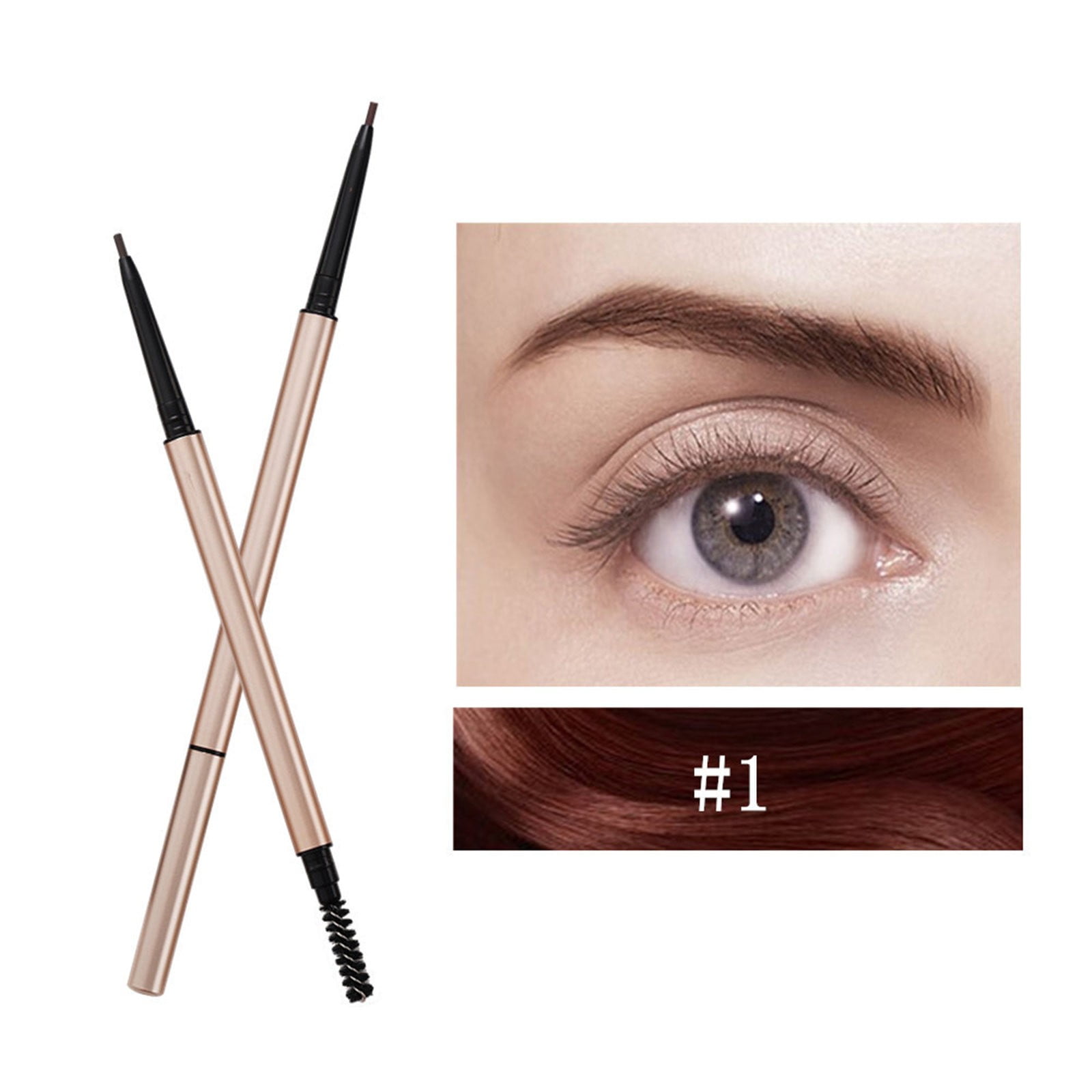 Hadred Big Deals Eyebrow Brush Eyebrow Pencil Waterproof Brow Pencil
