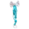 Hadred Hair Clips,Hair Accessories,Curly Wig Hair Extension With Bow