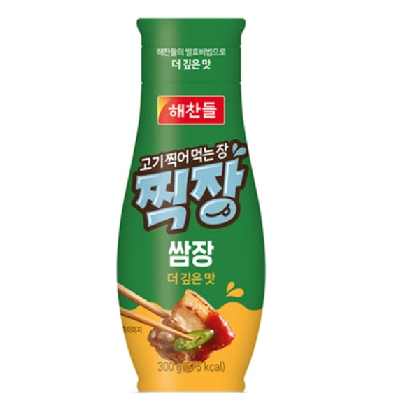 Haechandle Korean BBQ Ssamjang Dipping Sauce, Squeeze Tube, 10.58 oz