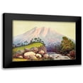 thumbnail image 1 of Haeckel, Ernst 18x13 Black Modern Framed Museum Art Print Titled - Vulkan Tandikat, Westkuste von Sumatra, 1 of 5