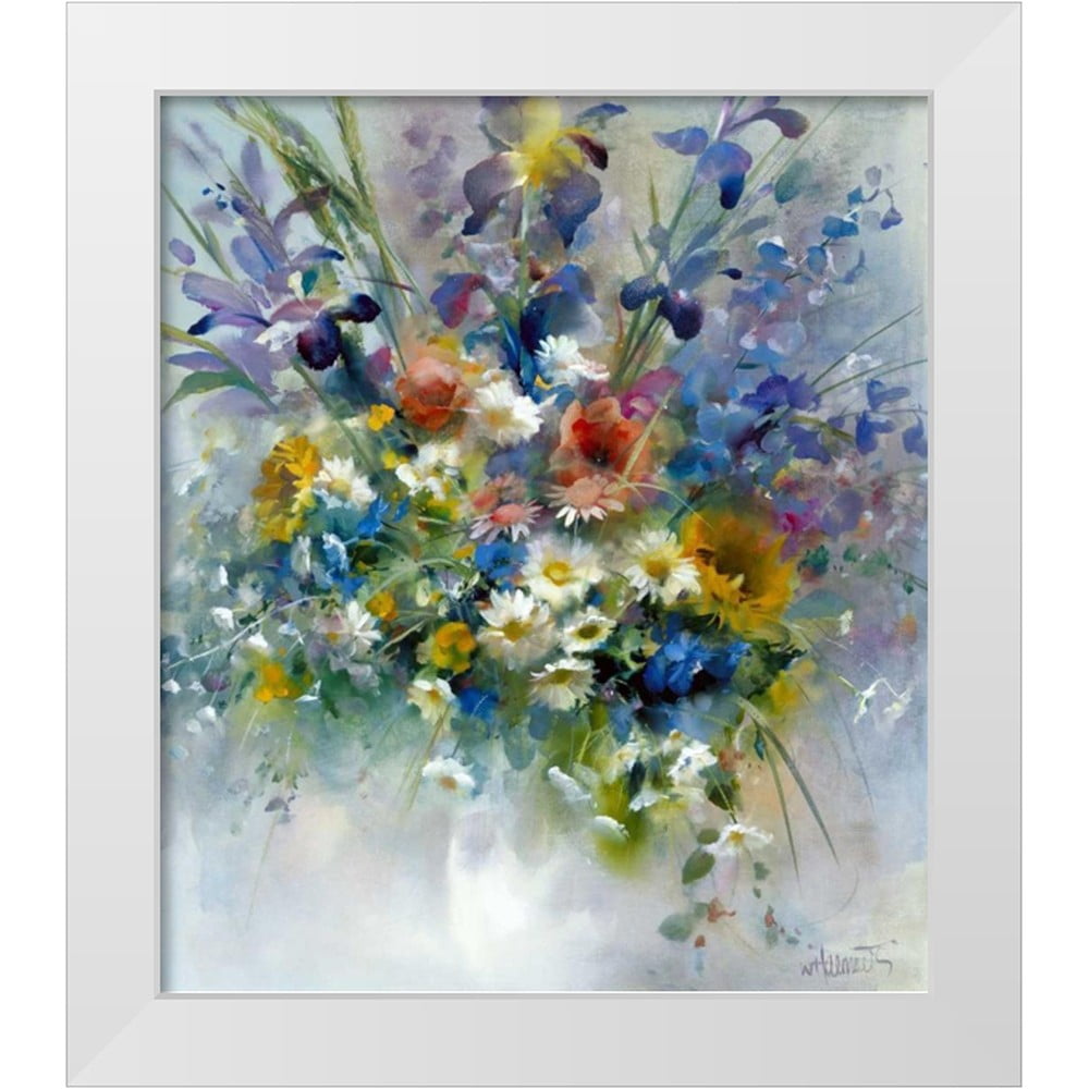 Willem Haenraets作 Haenraets, Willem 12x13 White Modern Wood Framed Museum Art Print