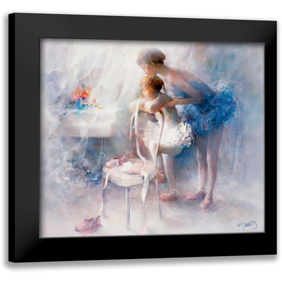 Haenraets, Willem 13x12 Black Modern Framed Museum Art Print Titled - Ballet
